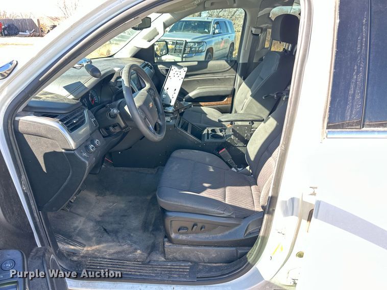 image for item ER8772 2020 Chevrolet Tahoe Police SUV