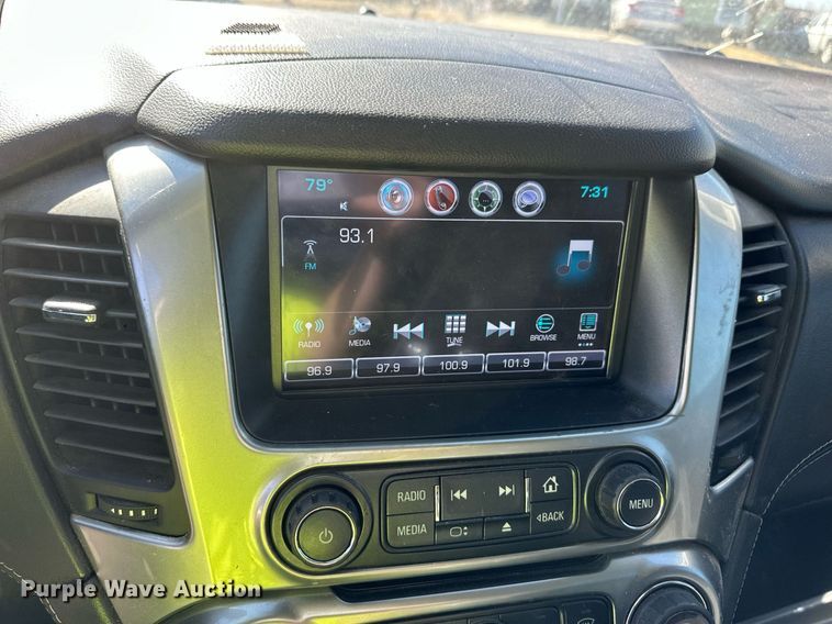 image for item ER8772 2020 Chevrolet Tahoe Police SUV