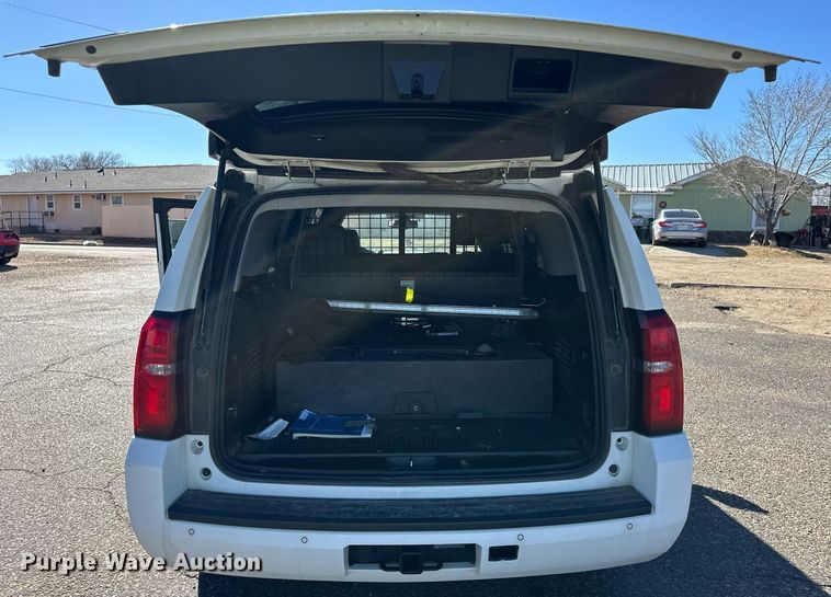image for item ER8772 2020 Chevrolet Tahoe Police SUV