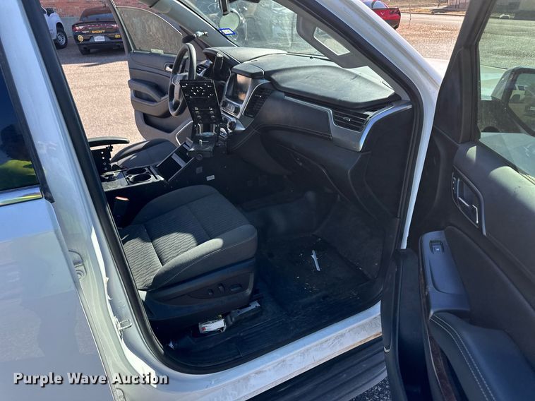 image for item ER8772 2020 Chevrolet Tahoe Police SUV