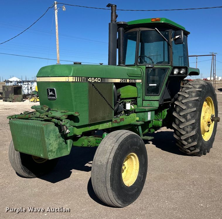 1982 John Deere 4640 tractor in Perryton, TX | Item ER8894