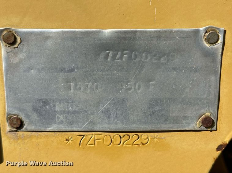 image for item ER8895 1991 Caterpillar 950F wheel loader