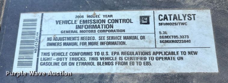 image for item EY9915 2008 Chevrolet Suburban SUV