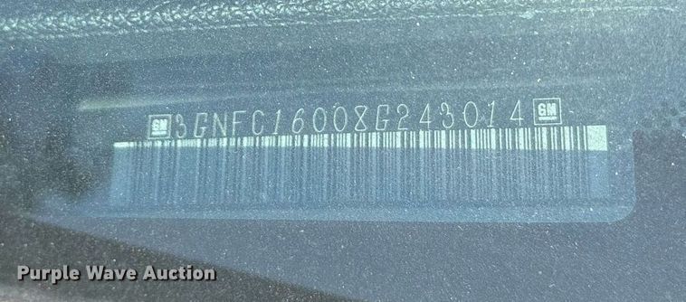 image for item EY9915 2008 Chevrolet Suburban SUV