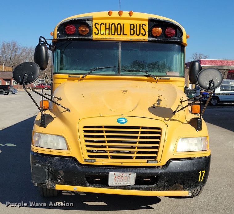 image for item NB9869 2008 Bluebird school bus
