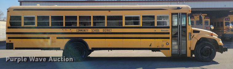 image for item NB9869 2008 Bluebird school bus