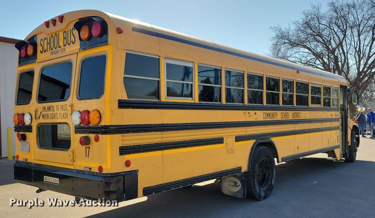 image for item NB9869 2008 Bluebird school bus