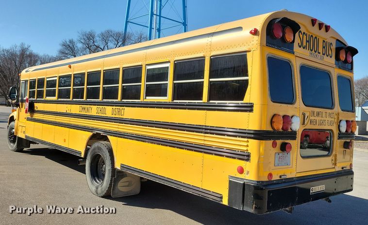 image for item NB9869 2008 Bluebird school bus
