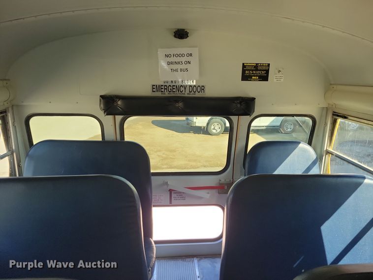 image for item NB9869 2008 Bluebird school bus