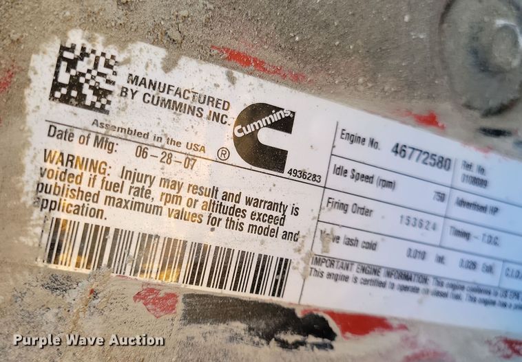 image for item NB9869 2008 Bluebird school bus