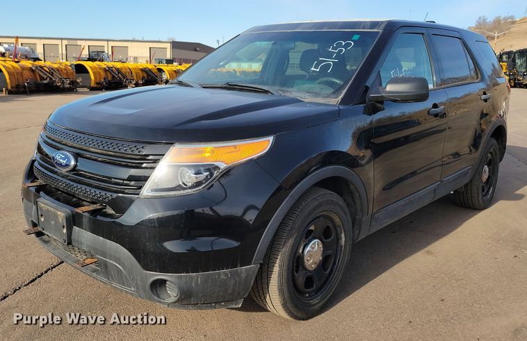 image for item NB9896 2014 Ford Explorer Police Interceptor SUV