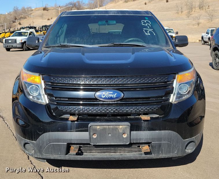 image for item NB9896 2014 Ford Explorer Police Interceptor SUV
