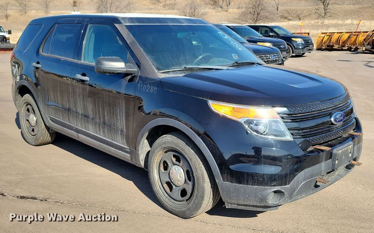 image for item NB9896 2014 Ford Explorer Police Interceptor SUV