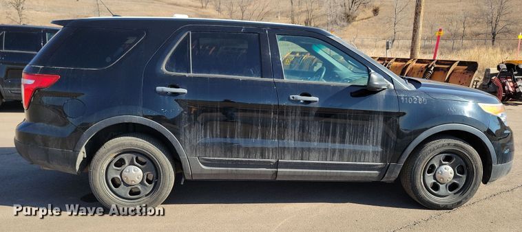image for item NB9896 2014 Ford Explorer Police Interceptor SUV