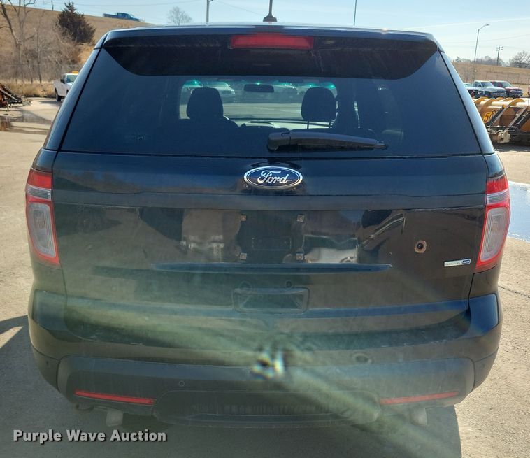 image for item NB9896 2014 Ford Explorer Police Interceptor SUV