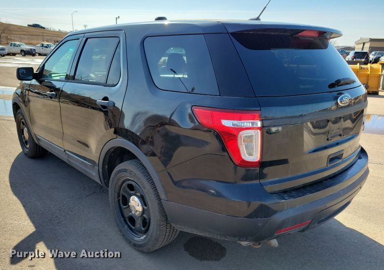 image for item NB9896 2014 Ford Explorer Police Interceptor SUV