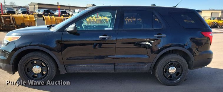 image for item NB9896 2014 Ford Explorer Police Interceptor SUV