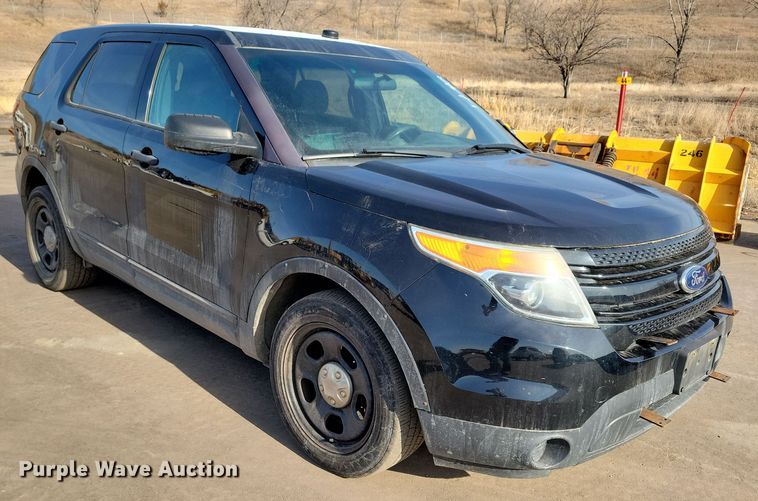 image for item NB9899 2014 Ford Explorer Police Interceptor SUV