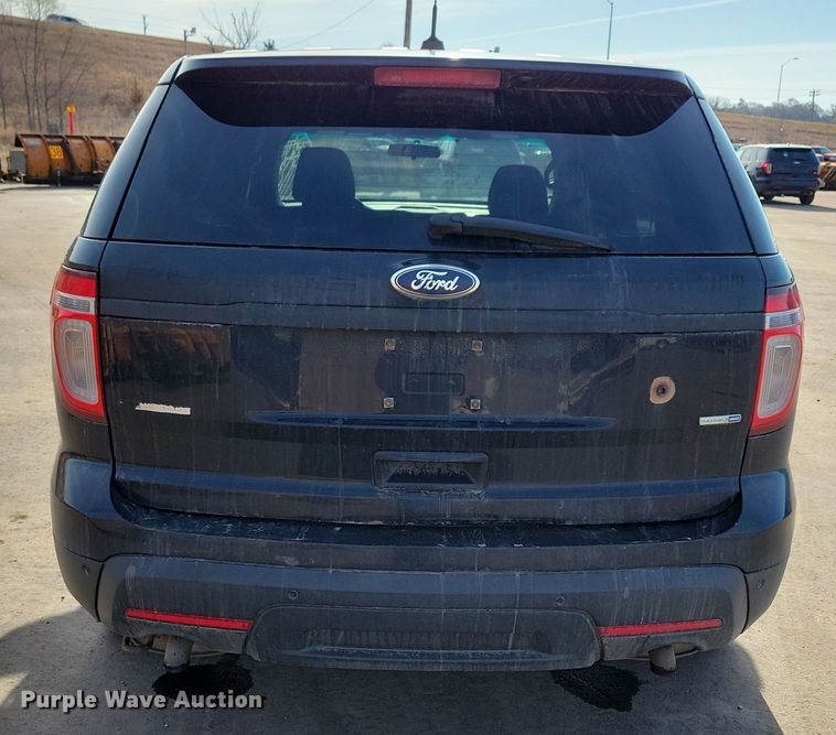 image for item NB9899 2014 Ford Explorer Police Interceptor SUV