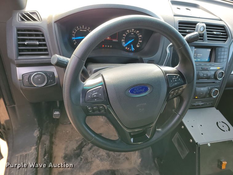 image for item NB9901 2016 Ford Explorer Police Interceptor SUV
