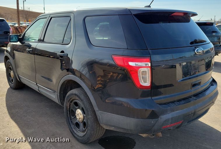 image for item NB9903 2013 Ford Explorer Police Interceptor SUV