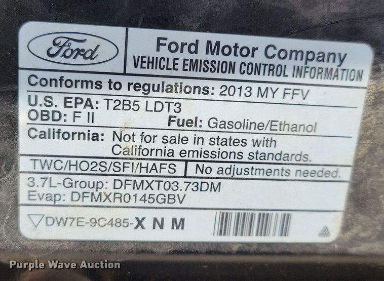 image for item NB9903 2013 Ford Explorer Police Interceptor SUV