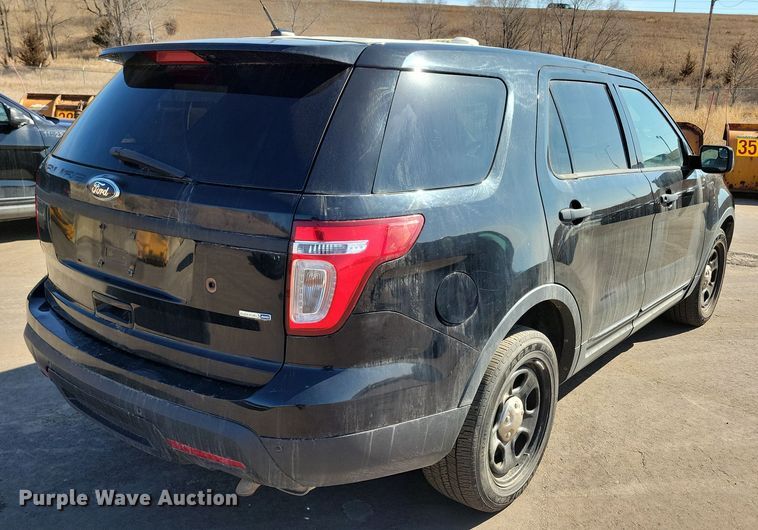 image for item NB9905 2014 Ford Explorer Police Interceptor SUV