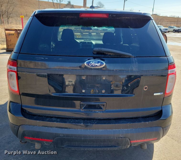 image for item NB9905 2014 Ford Explorer Police Interceptor SUV