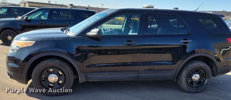 image for item NB9905 2014 Ford Explorer Police Interceptor SUV