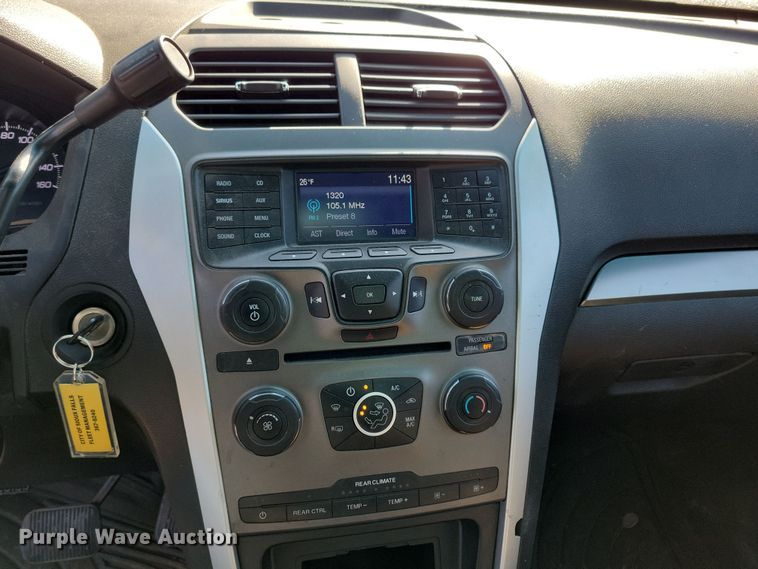 image for item NB9905 2014 Ford Explorer Police Interceptor SUV