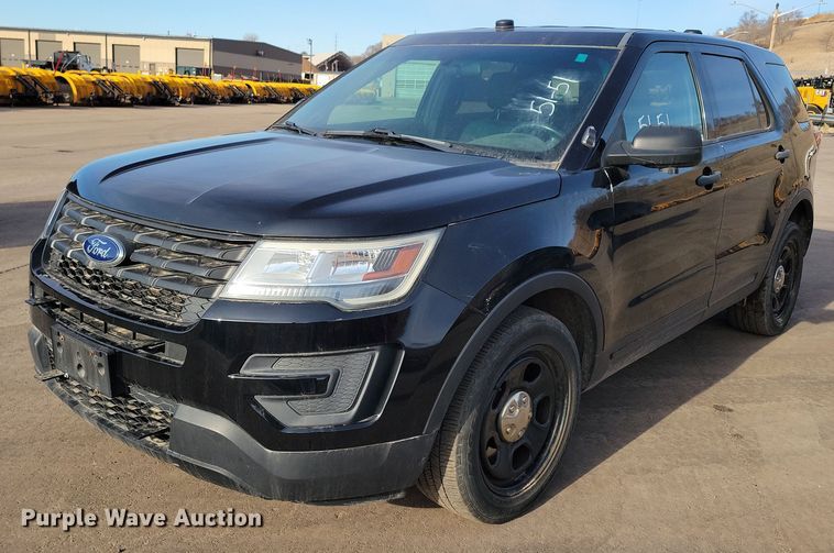 image for item NB9906 2016 Ford Explorer Police Interceptor  SUV
