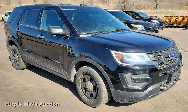 image for item NB9906 2016 Ford Explorer Police Interceptor  SUV