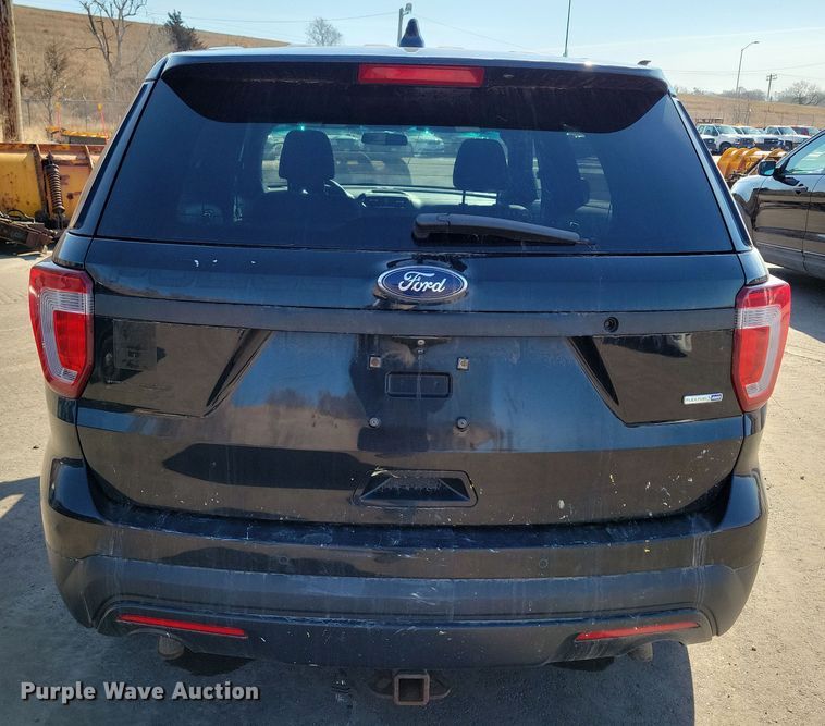 image for item NB9906 2016 Ford Explorer Police Interceptor  SUV