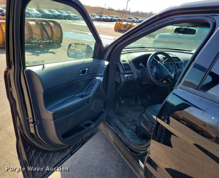 image for item NB9906 2016 Ford Explorer Police Interceptor  SUV