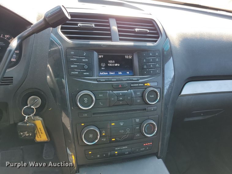 image for item NB9906 2016 Ford Explorer Police Interceptor  SUV