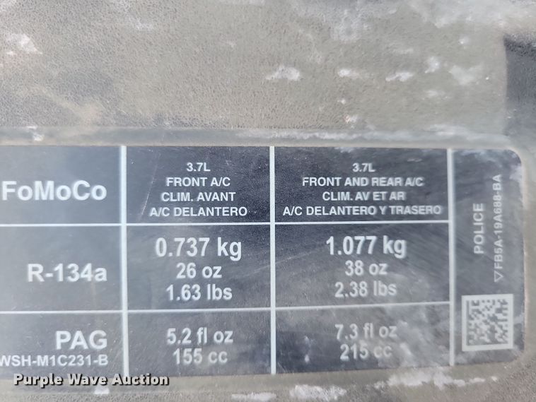 image for item NB9906 2016 Ford Explorer Police Interceptor  SUV