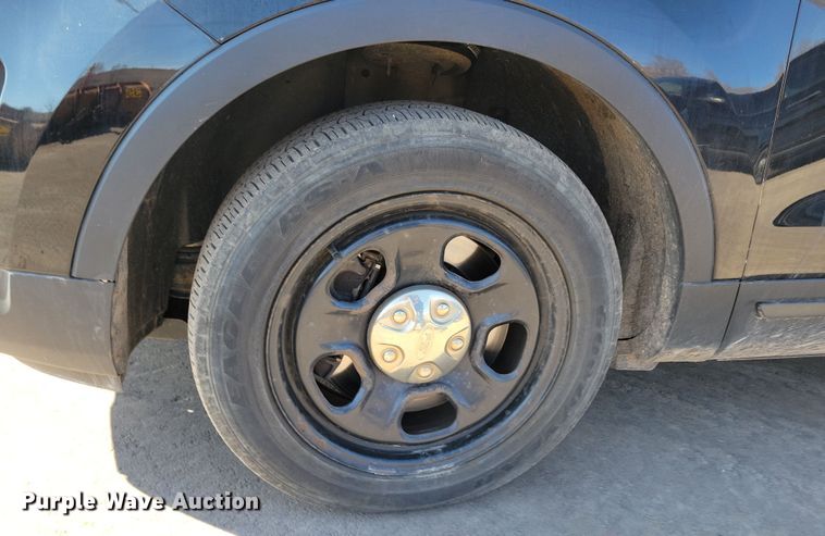 image for item NB9906 2016 Ford Explorer Police Interceptor  SUV