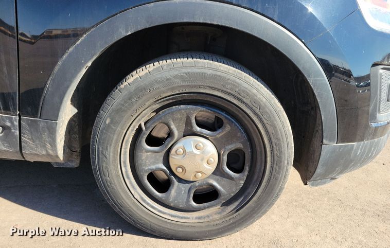 image for item NB9906 2016 Ford Explorer Police Interceptor  SUV