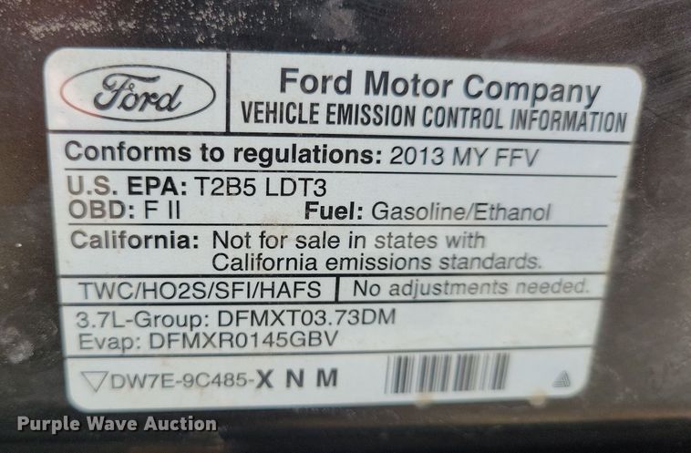 image for item NB9907 2013 Ford  Explorer Police Interceptor  SUV