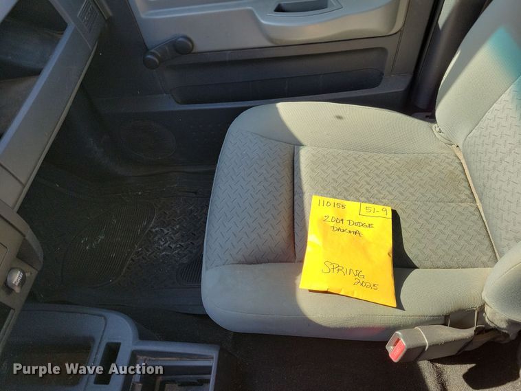 image for item NB9911 2009 Dodge Dakota Ext. Cab pickup truck