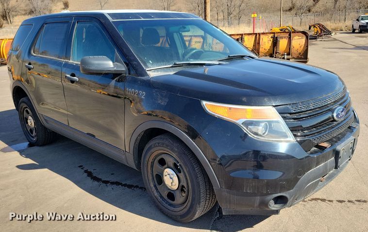image for item NB9912 2013 Ford Explorer Police Interceptor SUV