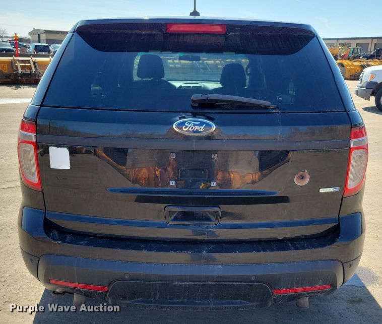 image for item NB9912 2013 Ford Explorer Police Interceptor SUV