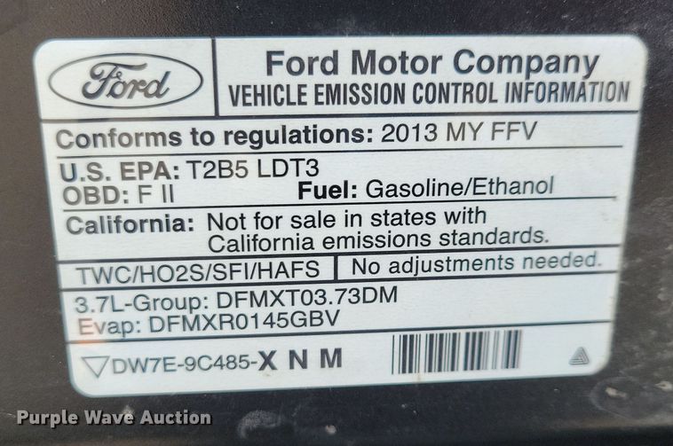 image for item NB9912 2013 Ford Explorer Police Interceptor SUV