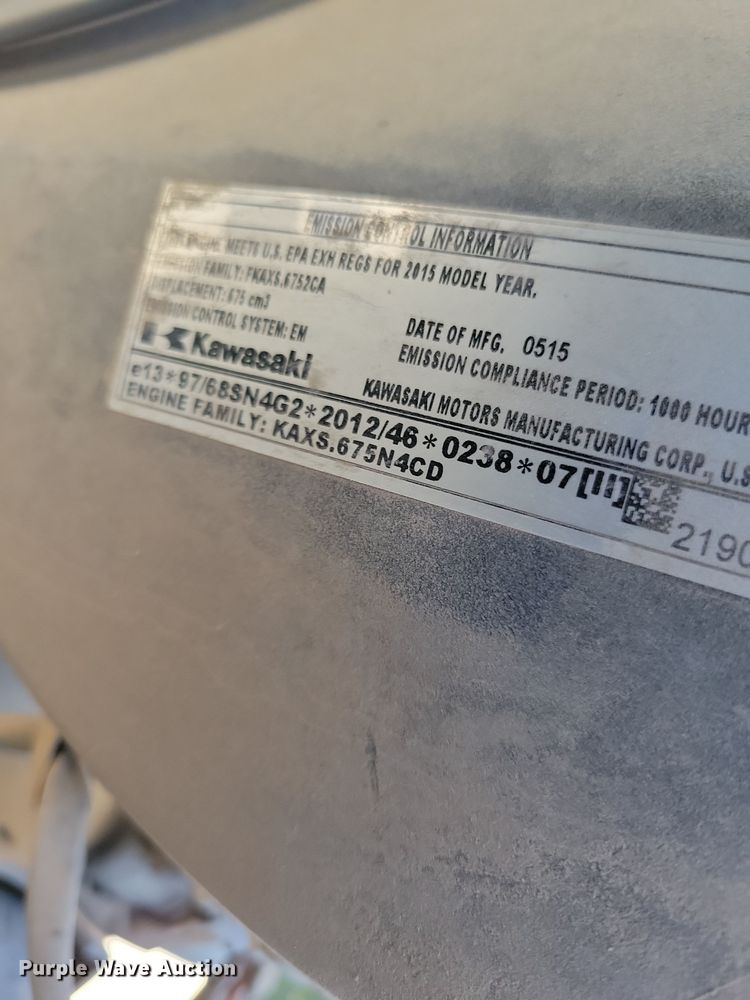 image for item NB9918 2015 John Deere Gator TX utility vehicle