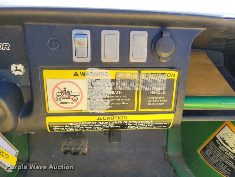 image for item NB9919 2014 John Deere  Gator TX utility vehicle