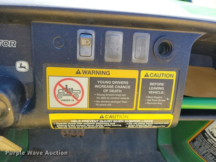 image for item NB9921 2014 John Deere  Gator TX utility vehicle