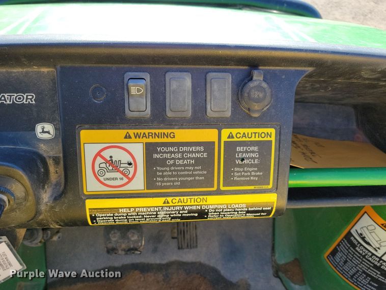 image for item NB9924 2014 John Deere Gator TX utility vehicle