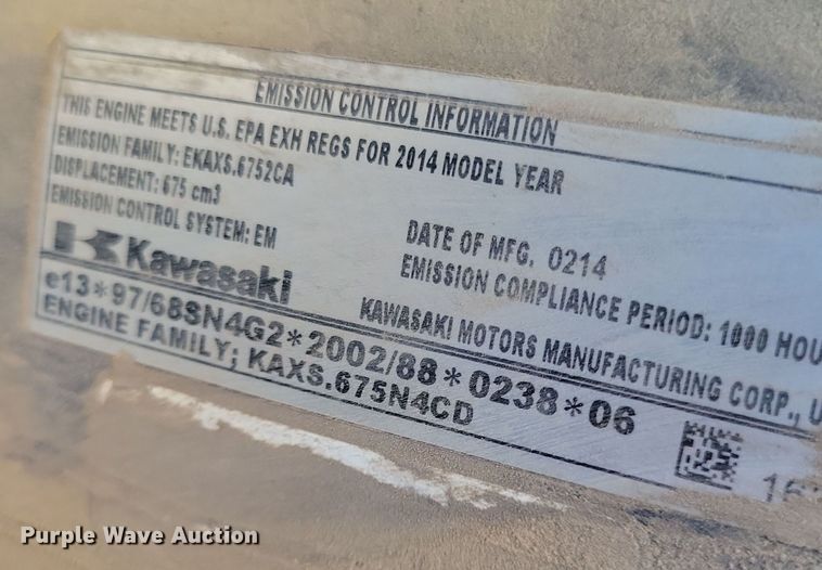 image for item NB9924 2014 John Deere Gator TX utility vehicle