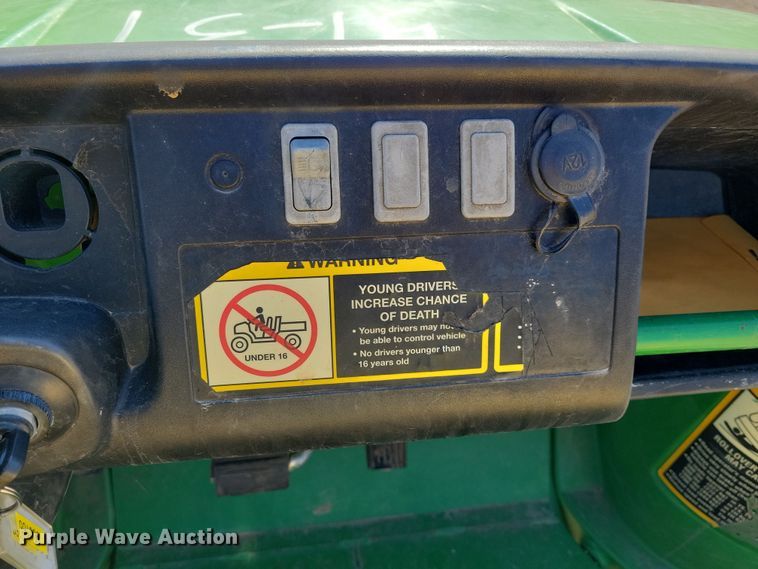 image for item NB9925 2012 John Deere Gator TS utility vehicle