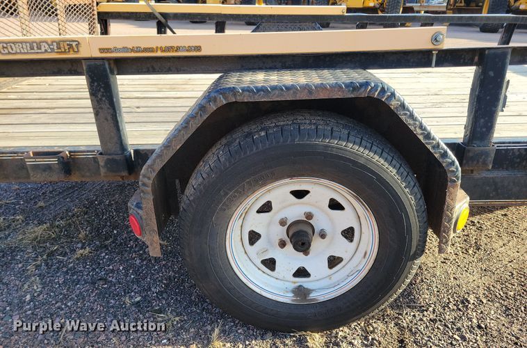 image for item NB9930 2016 PJ U18121 utility trailer